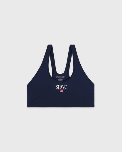 Sporty & Rich Nautical Sports Bra - Navy