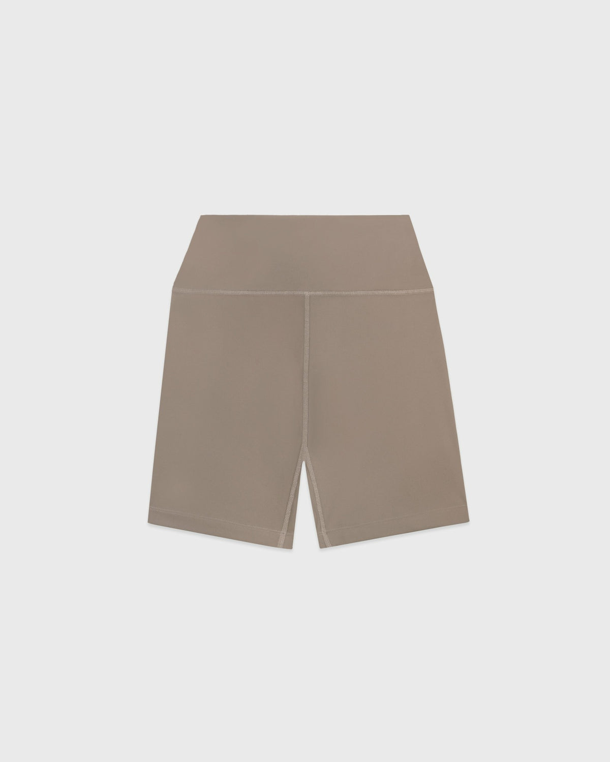 Sporty & Rich Signature Logo Biker Short - Hazelnut/White