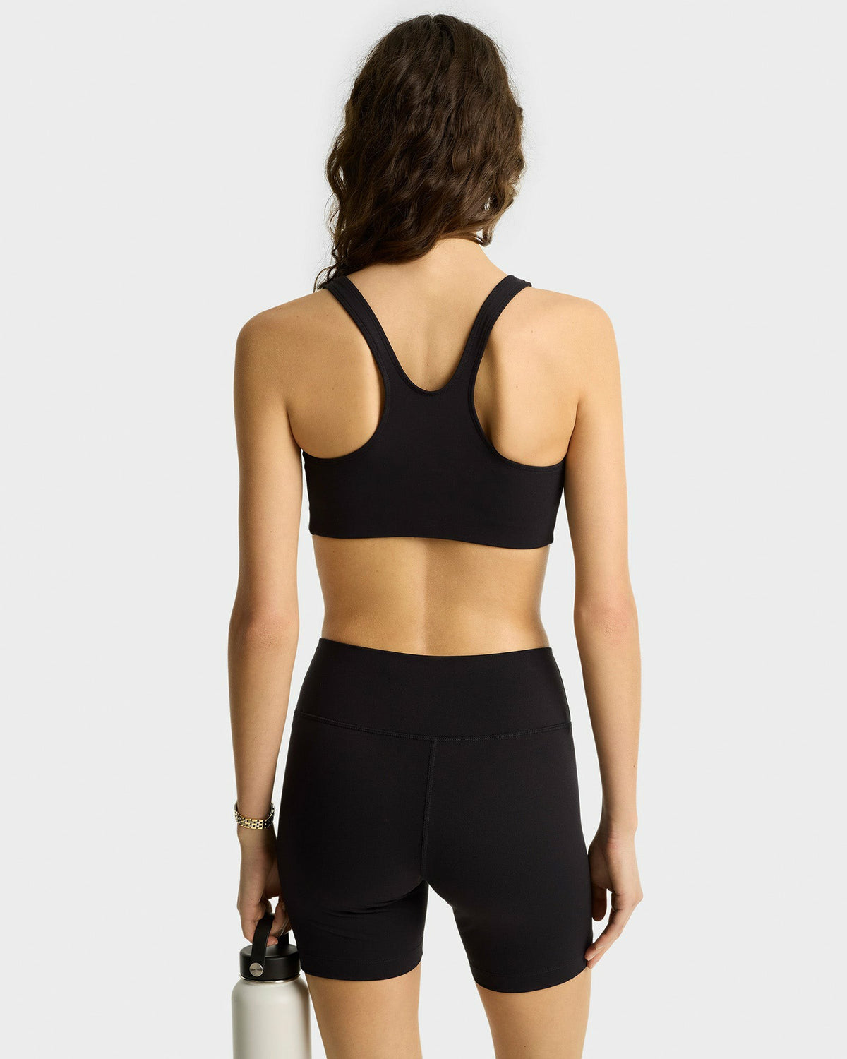 Sporty & Rich Syracuse Sports Bra - Black/White