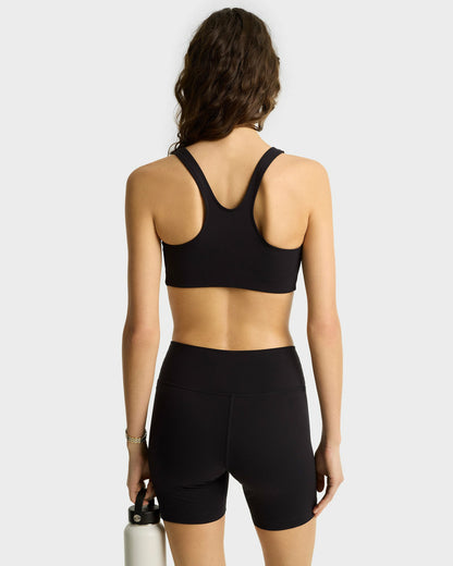 Sporty & Rich Syracuse Sports Bra - Black/White