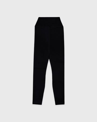 Sporty & Rich Signature Logo Legging - Black/White