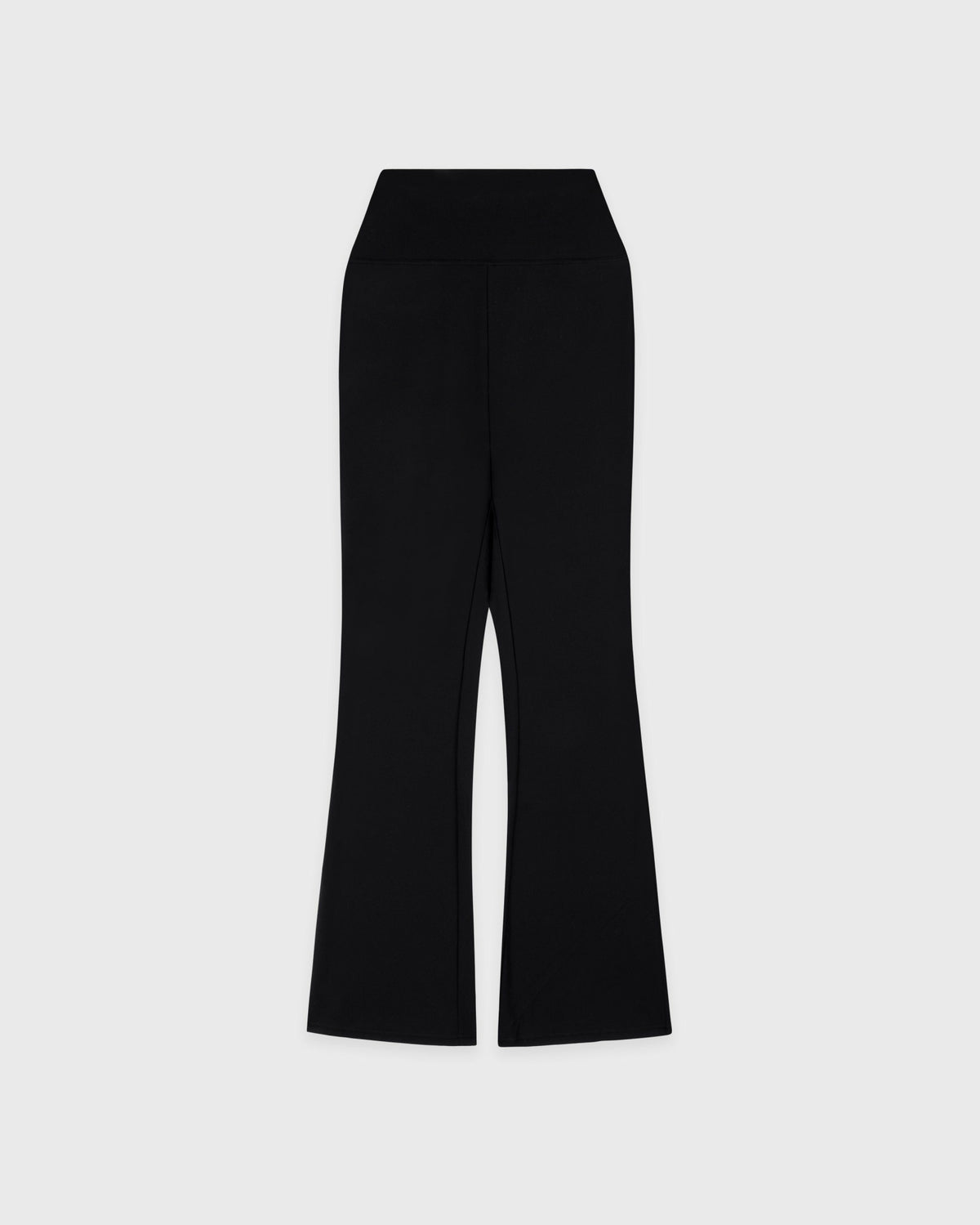 Sporty & Rich Signature Logo Flared Legging - Black/White
