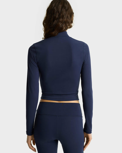 Sporty & Rich Syracuse Sports Jacket - Navy/White