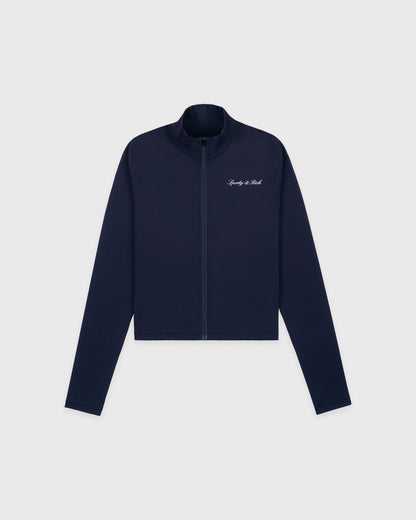 Sporty & Rich Syracuse Sports Jacket - Navy/White