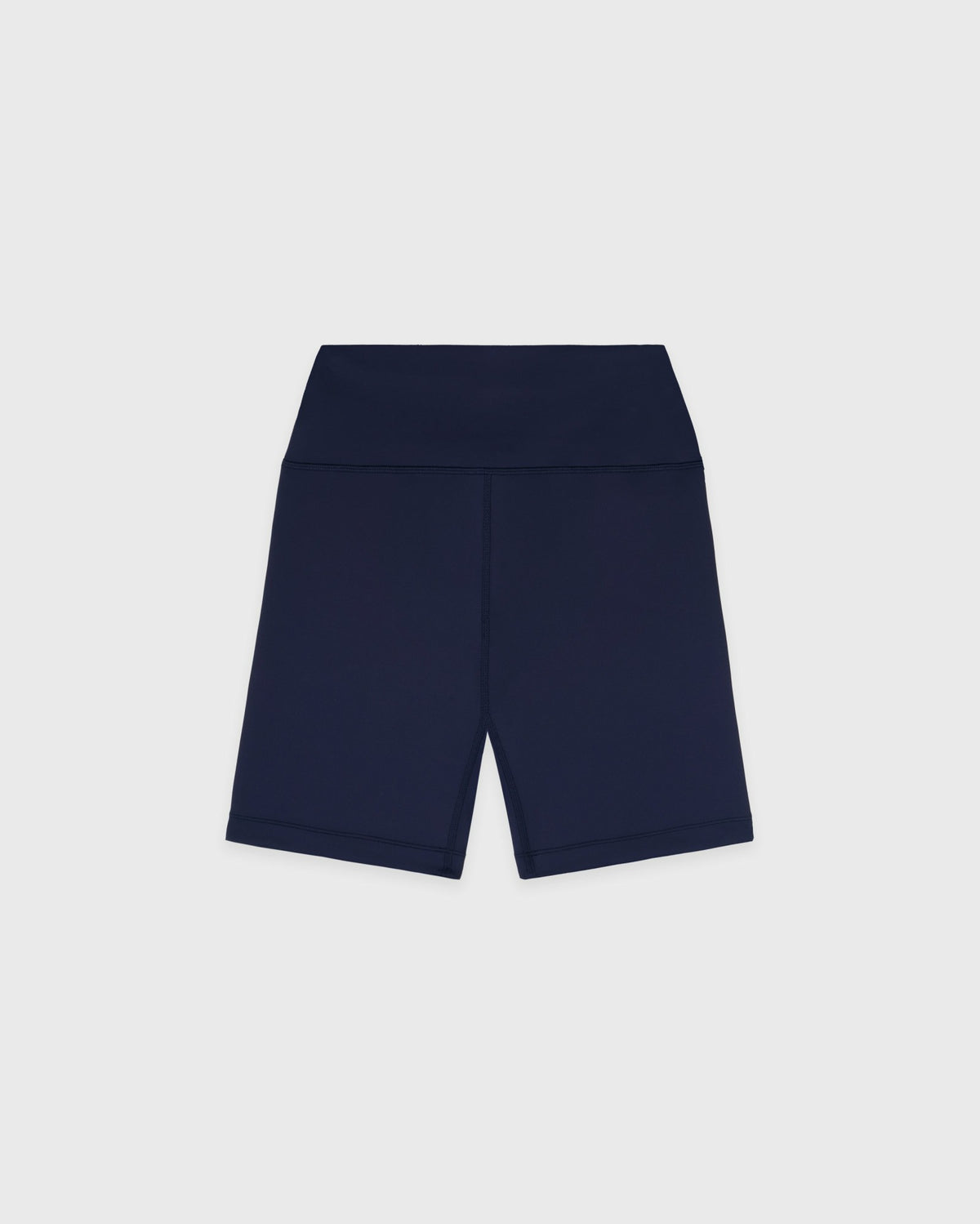 Sporty & Rich Signature Logo Biker Short - Navy/White
