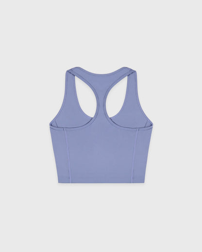 Sporty & Rich Serif Logo Sports Tank - Colony Blue