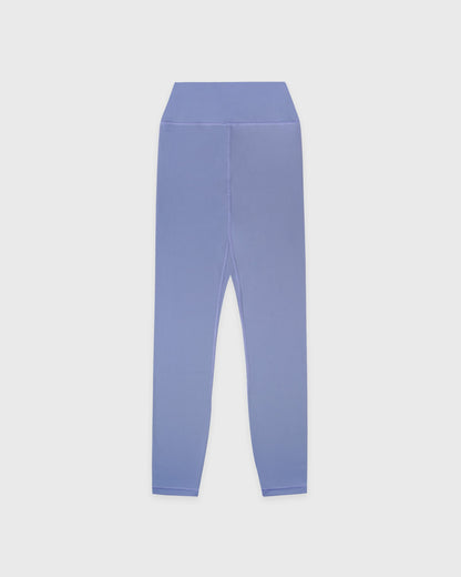 Sporty & Rich Serif Logo Legging - Colony Blue/White