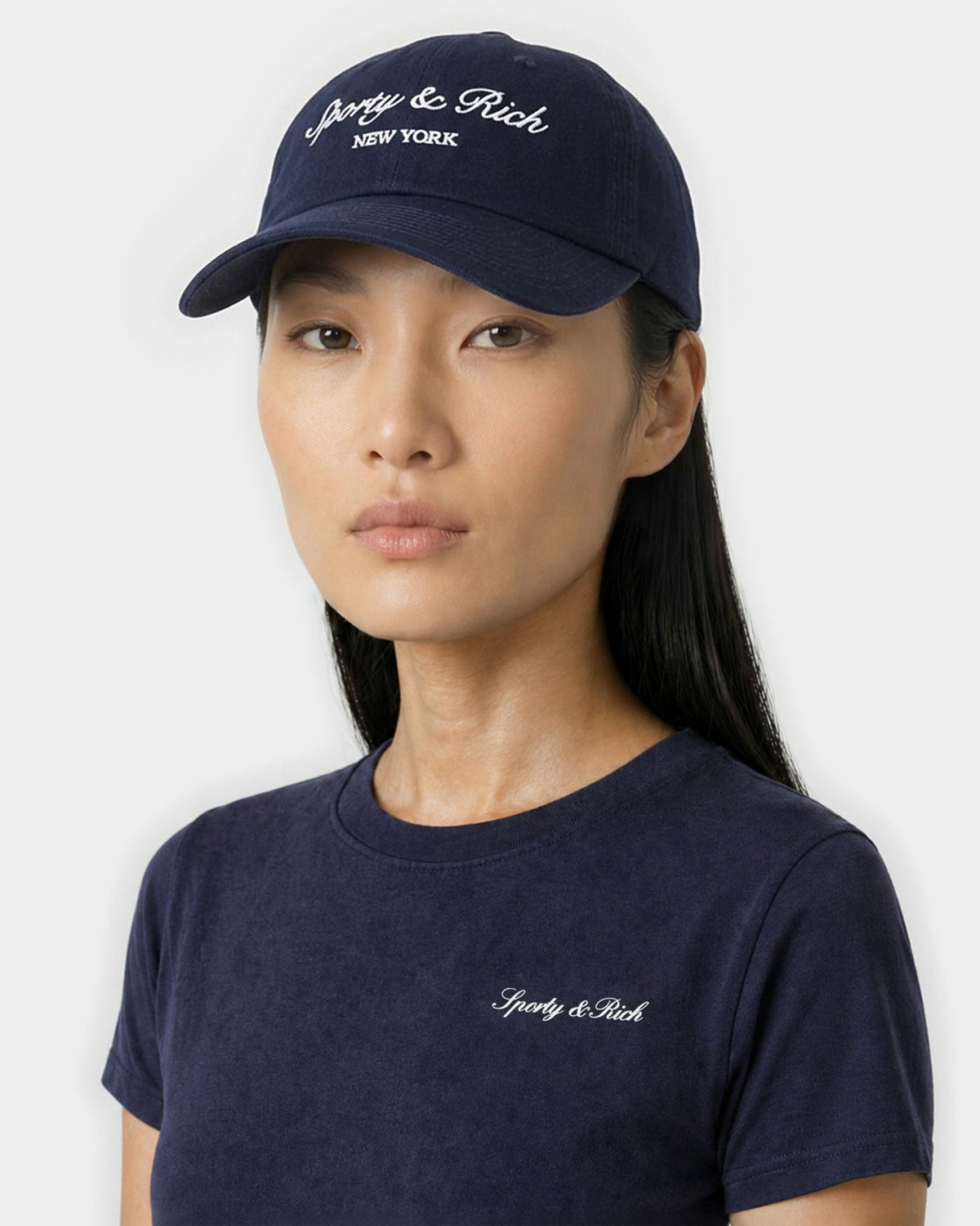 Sporty & Rich Syracuse NY Hat - Navy