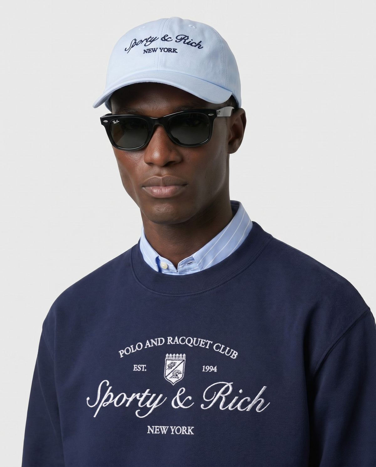 Sporty & Rich Syracuse Hat - Ciel