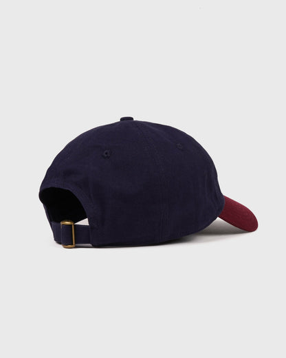 Sporty & Rich Syracuse NY Hat - Navy/Bordeaux