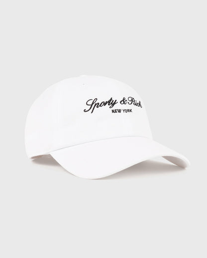 Sporty & Rich Syracuse NY Hat - White