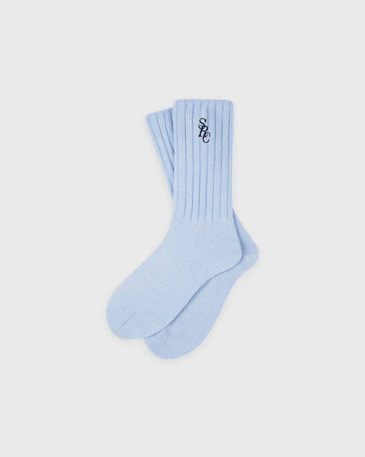 Sporty & Rich SRC Rib Socks - Ciel