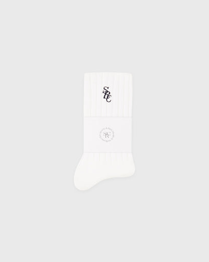 Sporty & Rich SRC Rib Socks - White