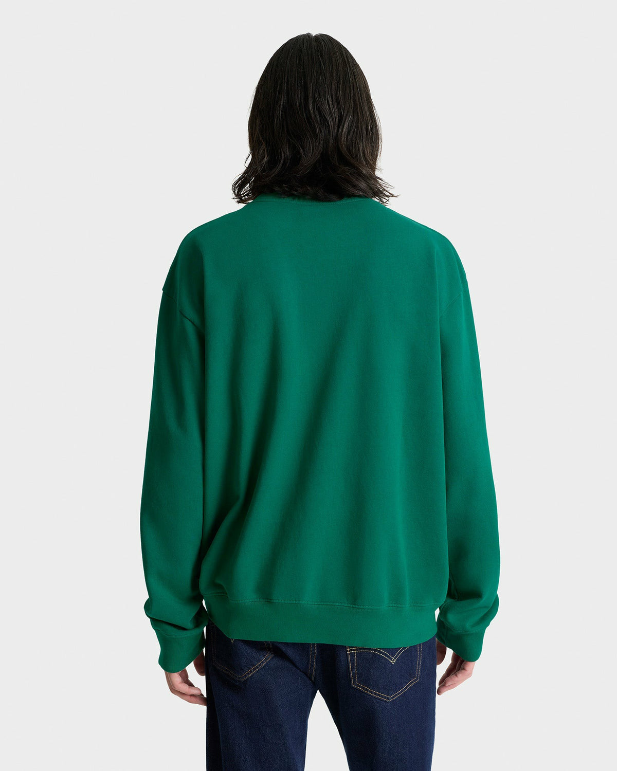 Sporty & Rich NY Tennis Club Crewneck - Alpine/White