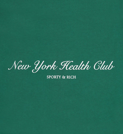 Sporty & Rich NY Tennis Club Crewneck - Alpine/White