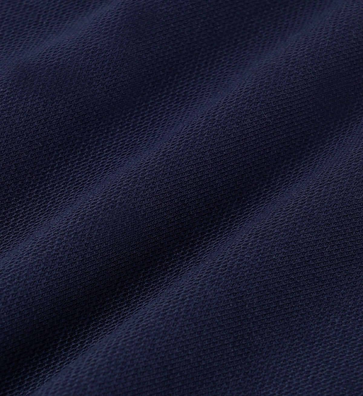 Sporty & Rich Eden Crest Embroidered Pique Polo - Navy/White