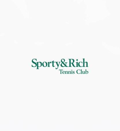 Sporty & Rich Play Tennis T-Shirt - White