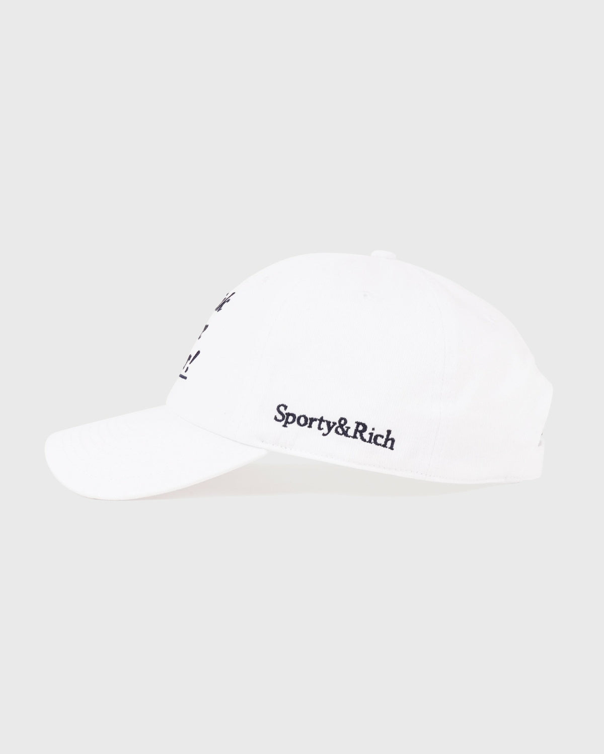 Sporty & Rich Drink More Water Hat - White/Light Navy