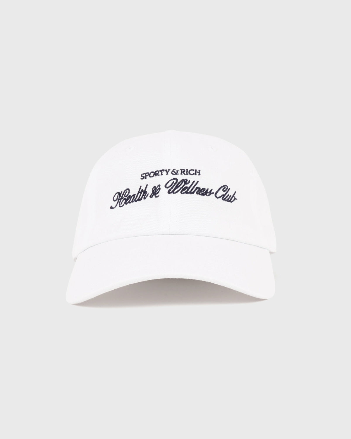 Sporty & Rich H&W Club Hat - White/Light Navy