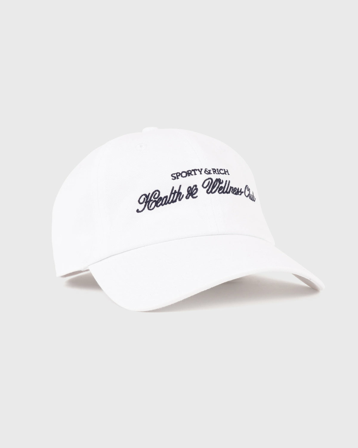 Sporty & Rich H&W Club Hat - White/Light Navy