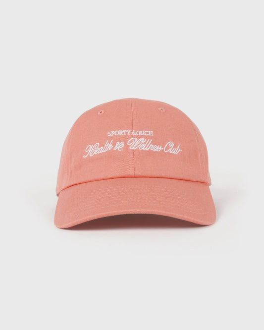 Sporty & Rich H&W Club Hat - Flamingo/White