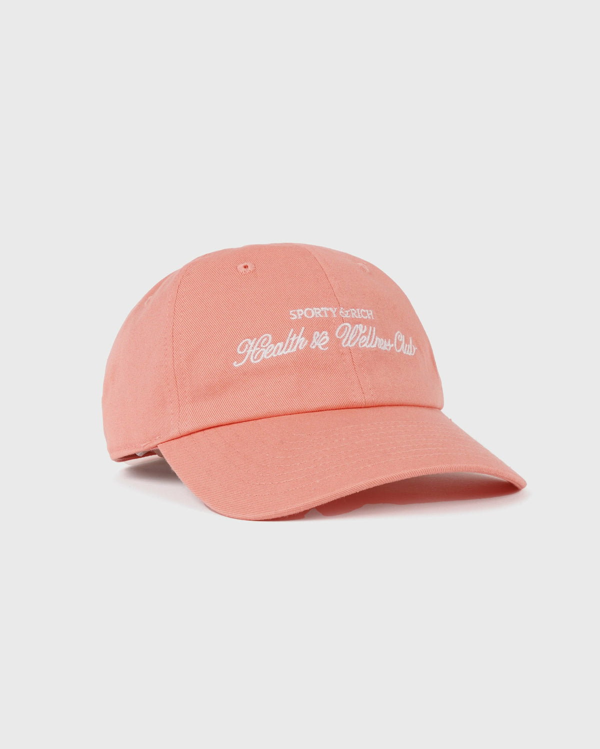 Sporty & Rich H&W Club Hat - Flamingo/White