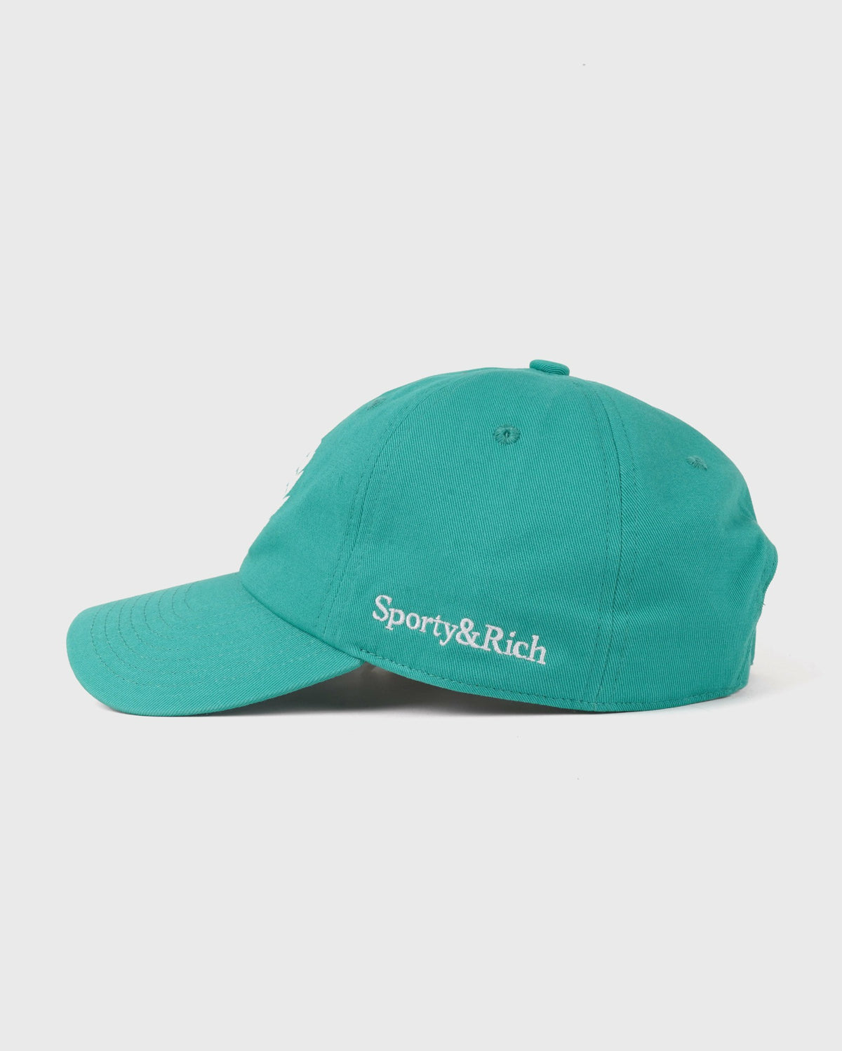 Sporty & Rich Ny Crest Hat - Amalfi Green/White