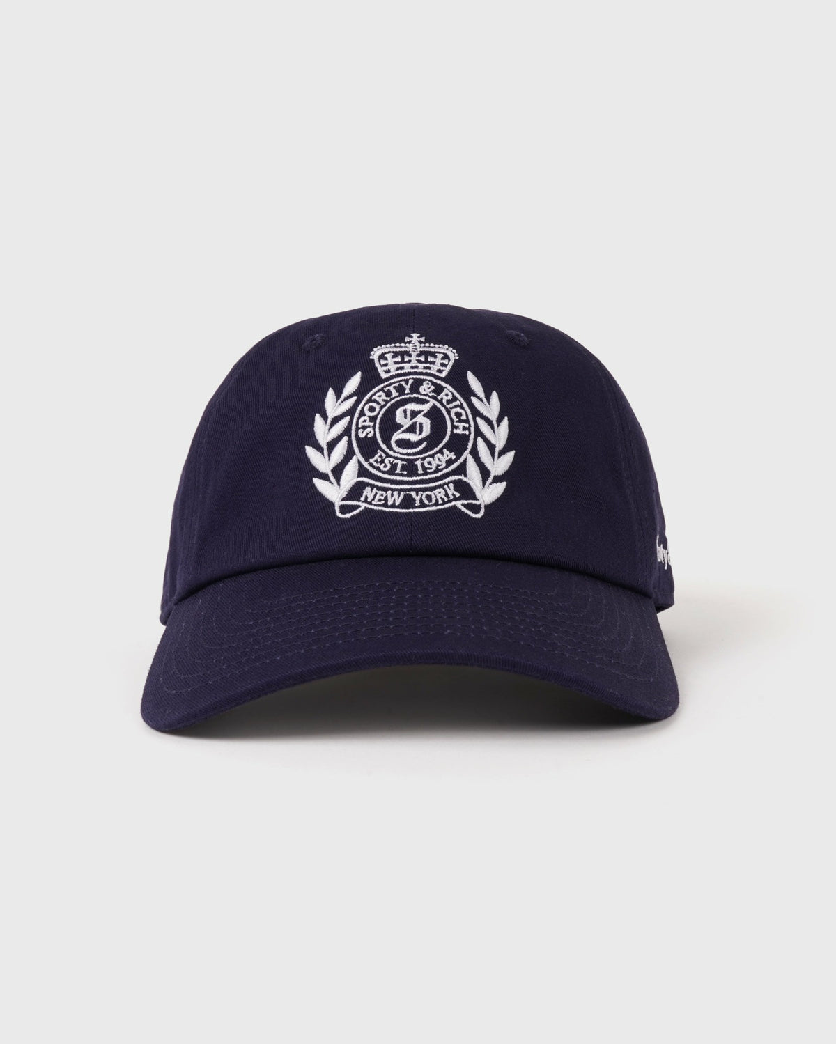 Sporty & Rich NY Crest Hat - Dark Navy
