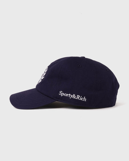 Sporty & Rich NY Crest Hat - Dark Navy