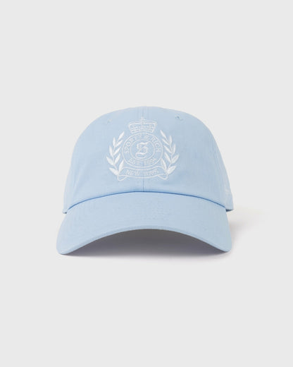 Sporty & Rich NY Crest Hat - Ciel