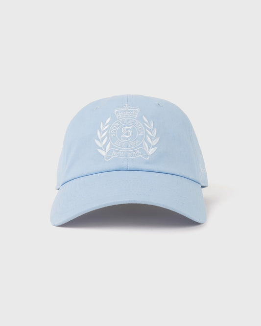 Sporty & Rich NY Crest Hat - Ciel