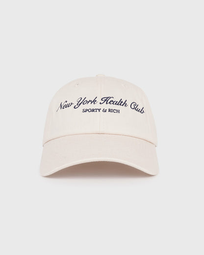Sporty & Rich New York Health Club Hat - Cream