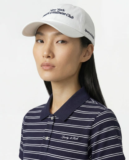 Sporty & Rich Modern Hat - White