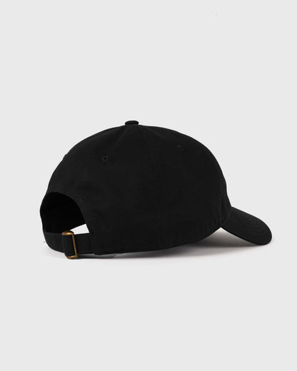 Sporty & Rich Serif Logo Hat - Faded Black