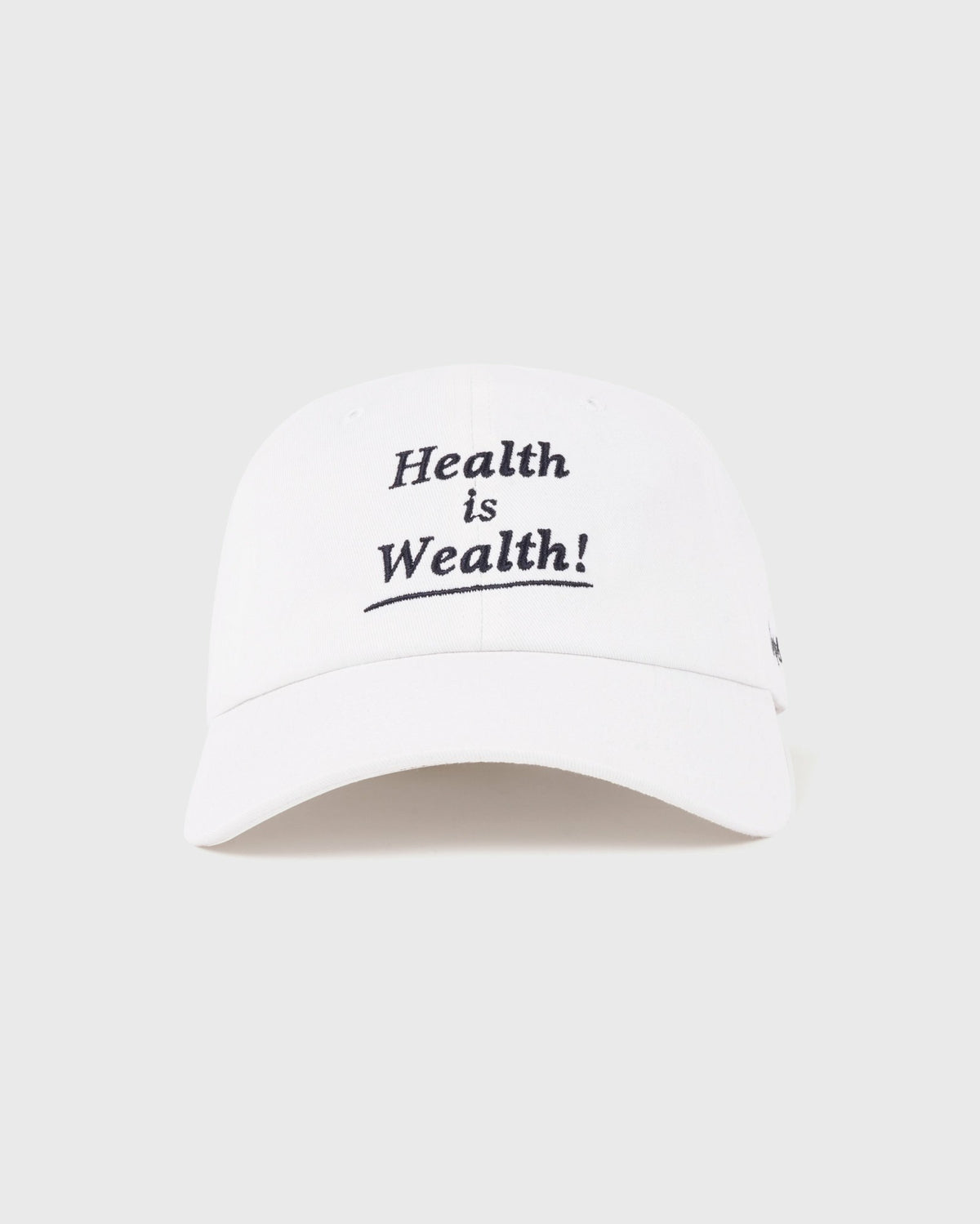 Sporty & Rich Health is Wealth Hat - White