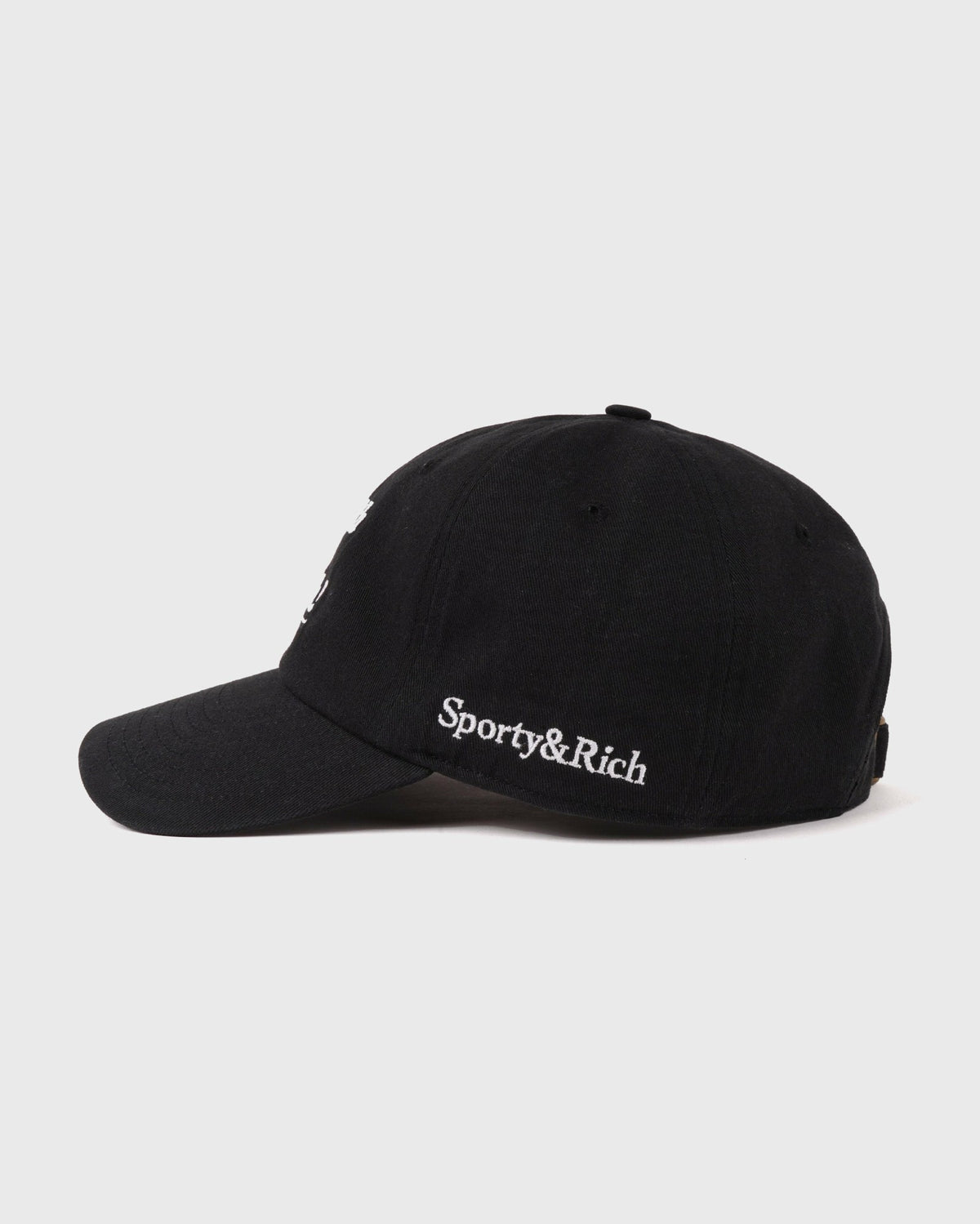 Sporty & Rich Health is Wealth Hat - Faded Black