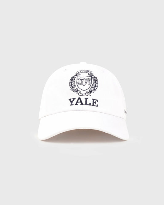 Sporty & Rich Yale Crest Hat - White