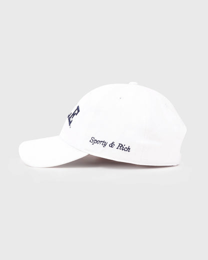 Sporty & Rich Yale Classic Hat - White