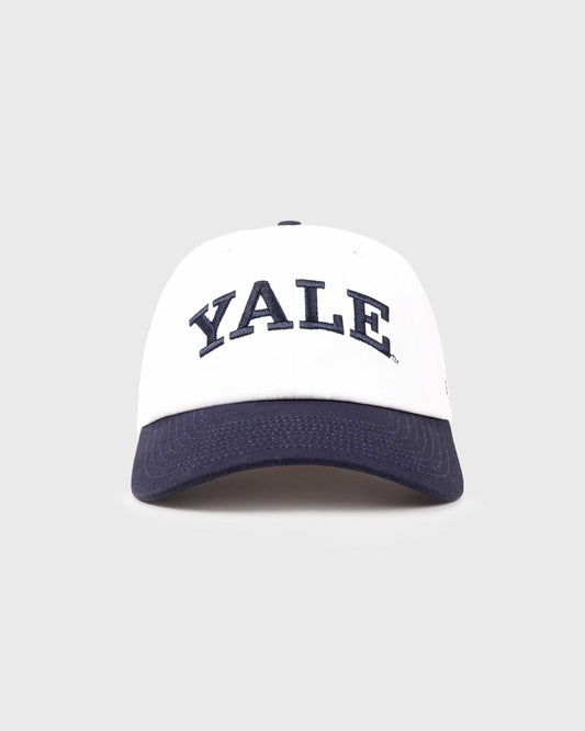 Sporty & Rich Yale Classic Hat - White/Navy