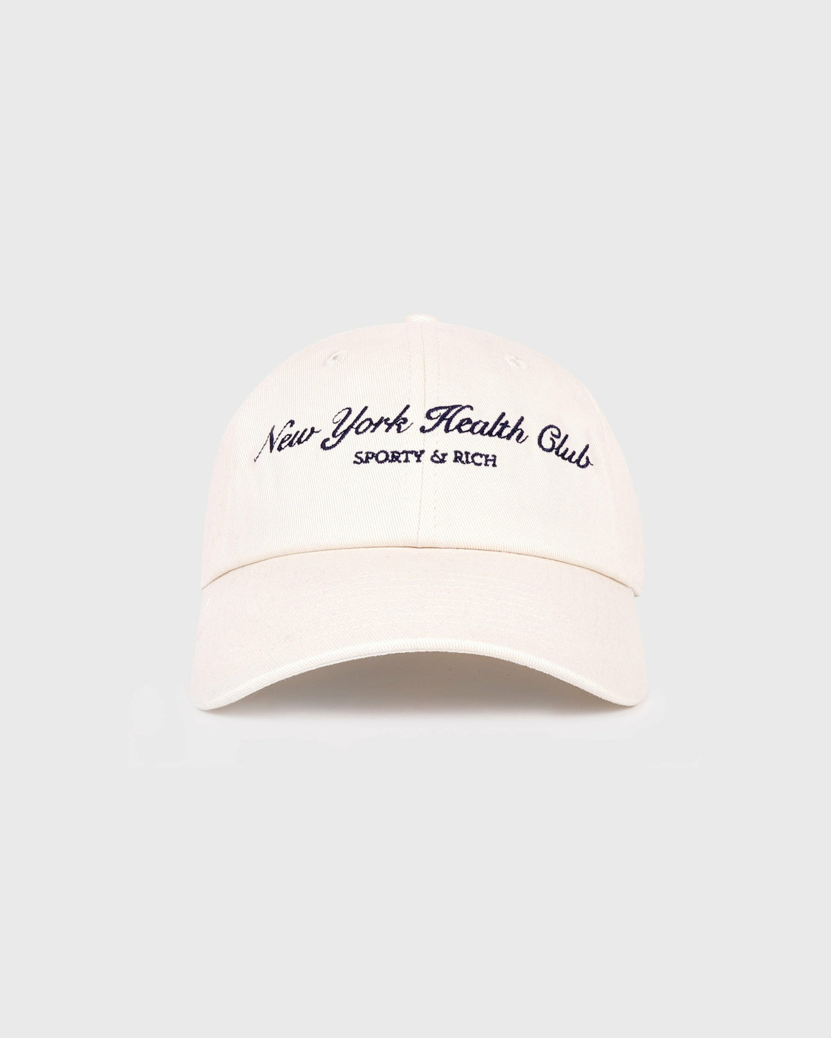 Sporty & Rich NY Health Club Hat - Cream/Navy