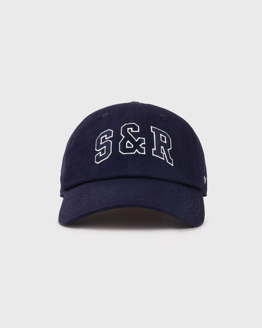 Sporty & Rich S&R Ivy Hat - Navy/White