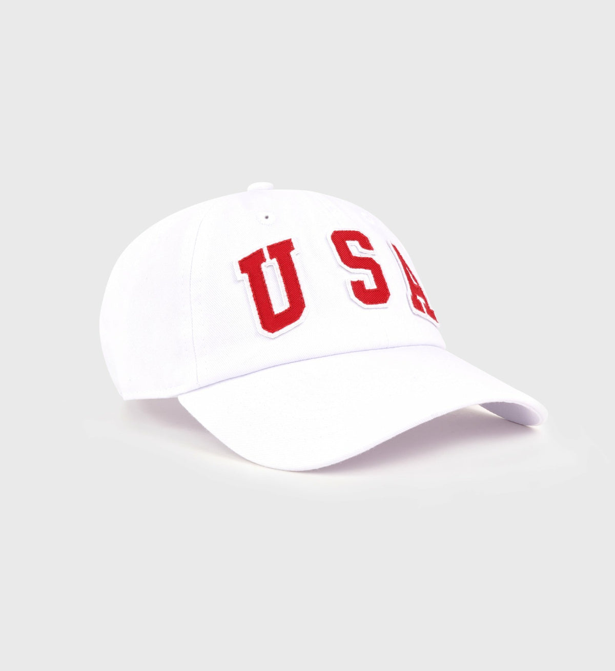 Sporty & Rich USA Hat - White/Sports Red/ Navy