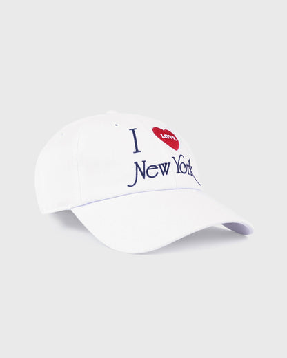 Sporty & Rich I Love NY Hat - White