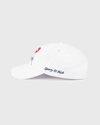 Sporty & Rich I Love NY Hat - White
