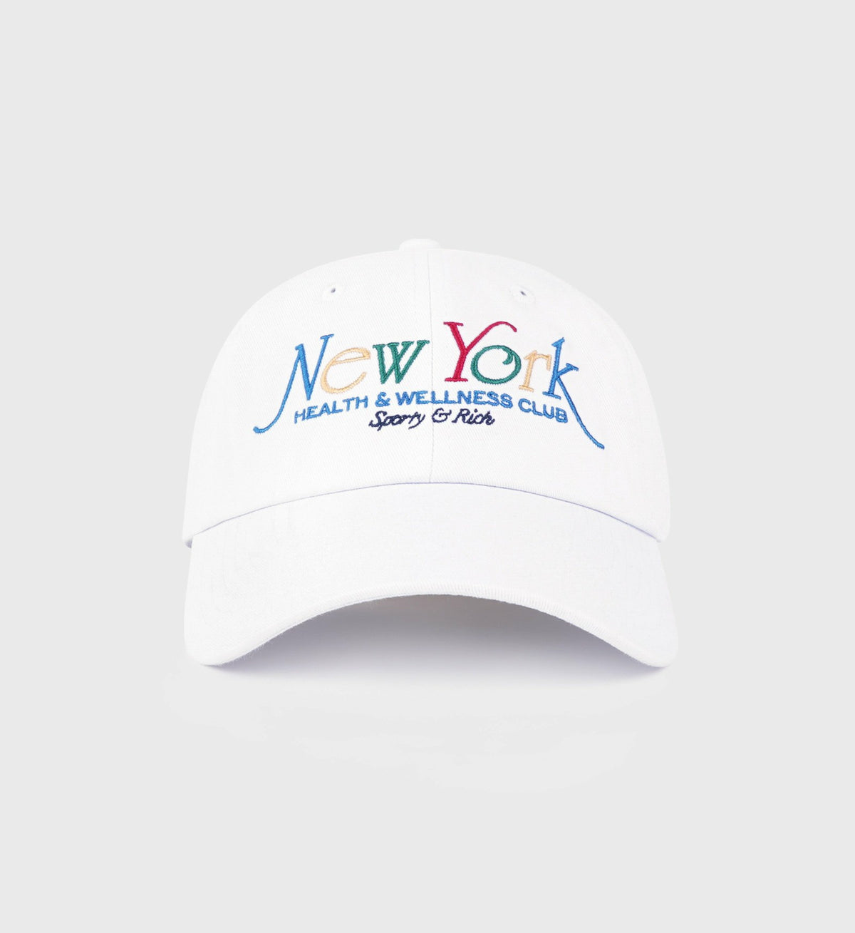 Sporty & Rich NY 94 Hat - White/Multi
