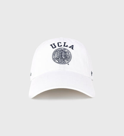 Sporty & Rich UCLA Crest Hat - White/Navy