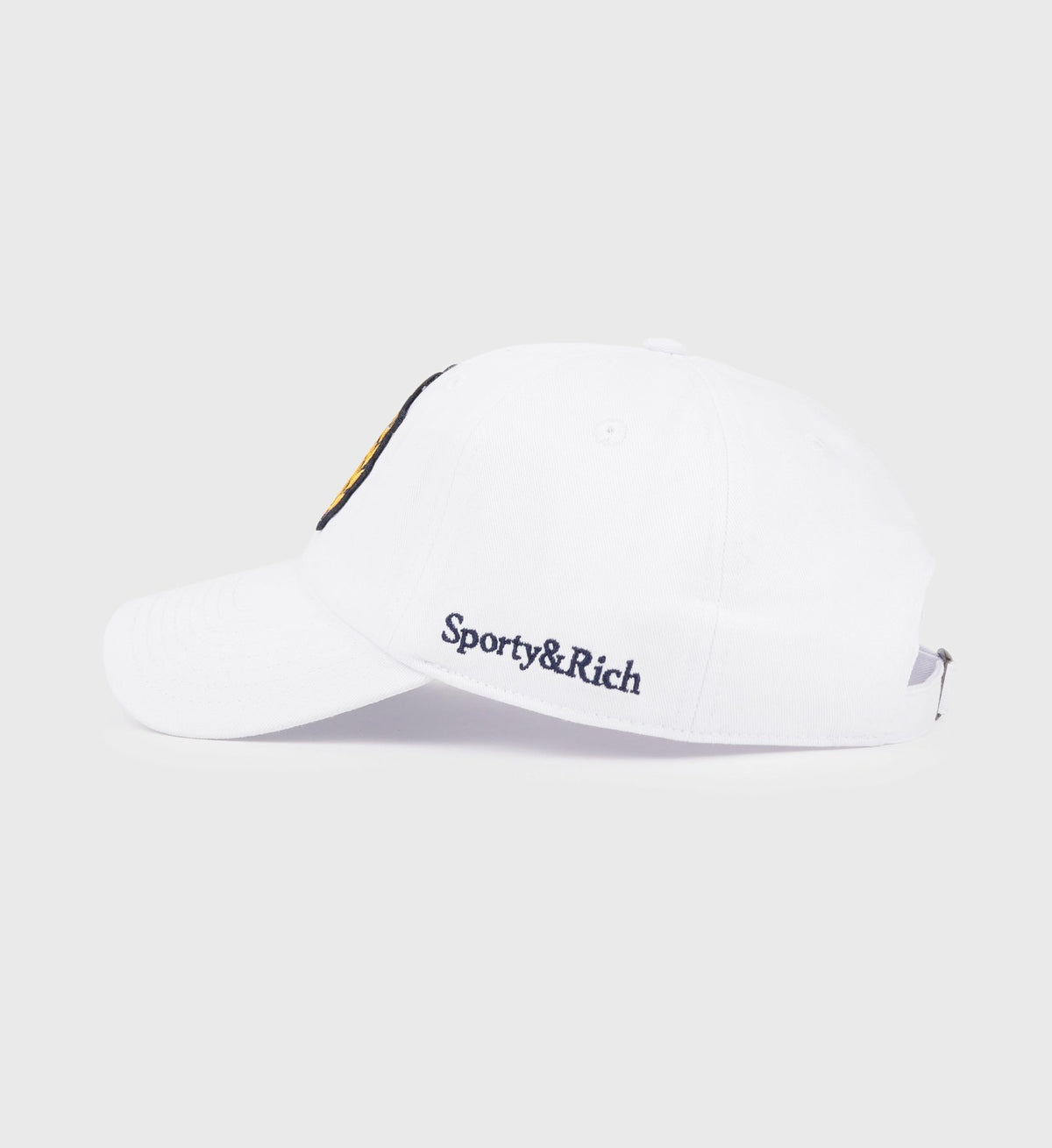 Sporty & Rich H&W Crest Hat - White/Multi