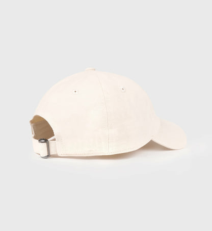 Sporty & Rich Eden Crest Hat - Cream/Navy