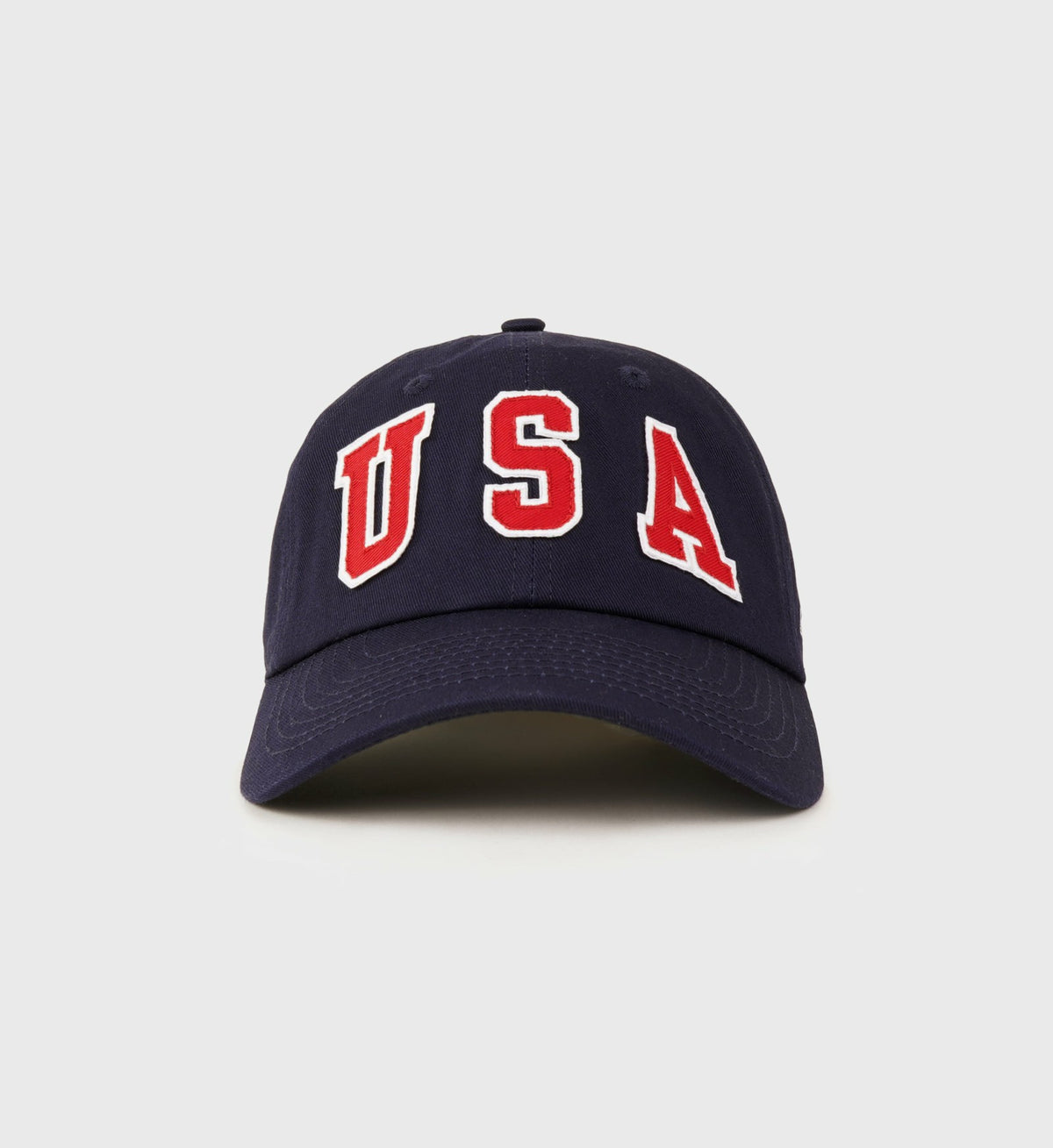 Sporty & Rich USA Hat - Navy/Sports Red/ White