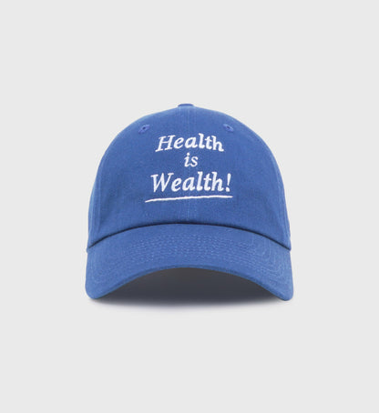 Sporty & Rich Health is Wealth Hat - Team Blue/White